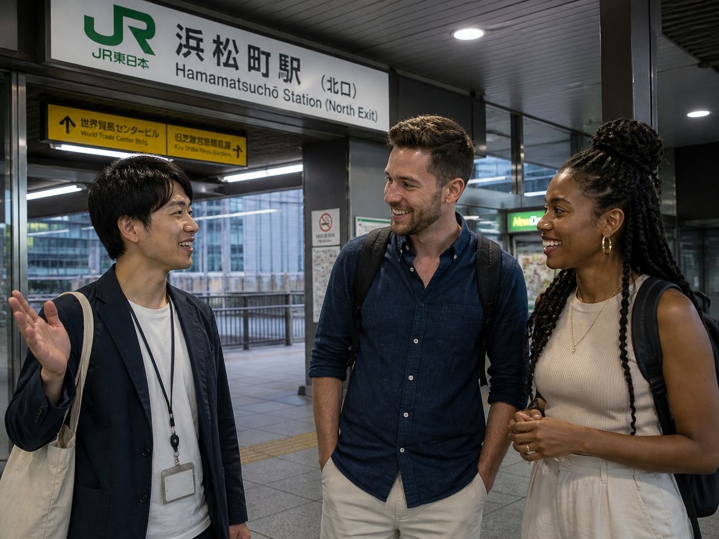 Meet at Hamamatsucho Station